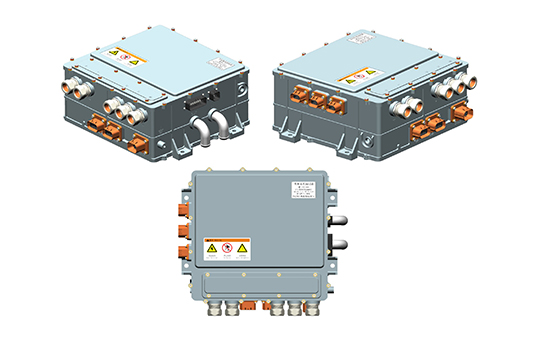 輕卡純電驅動五合一控製器